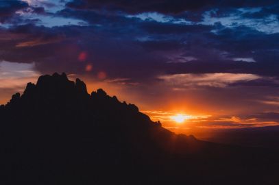 Luna County Sunset Dragon Ridge